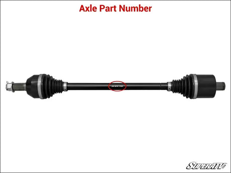 SuperATV Can-Am Replacement CV Joint - Rhino Brand - CV&Boots