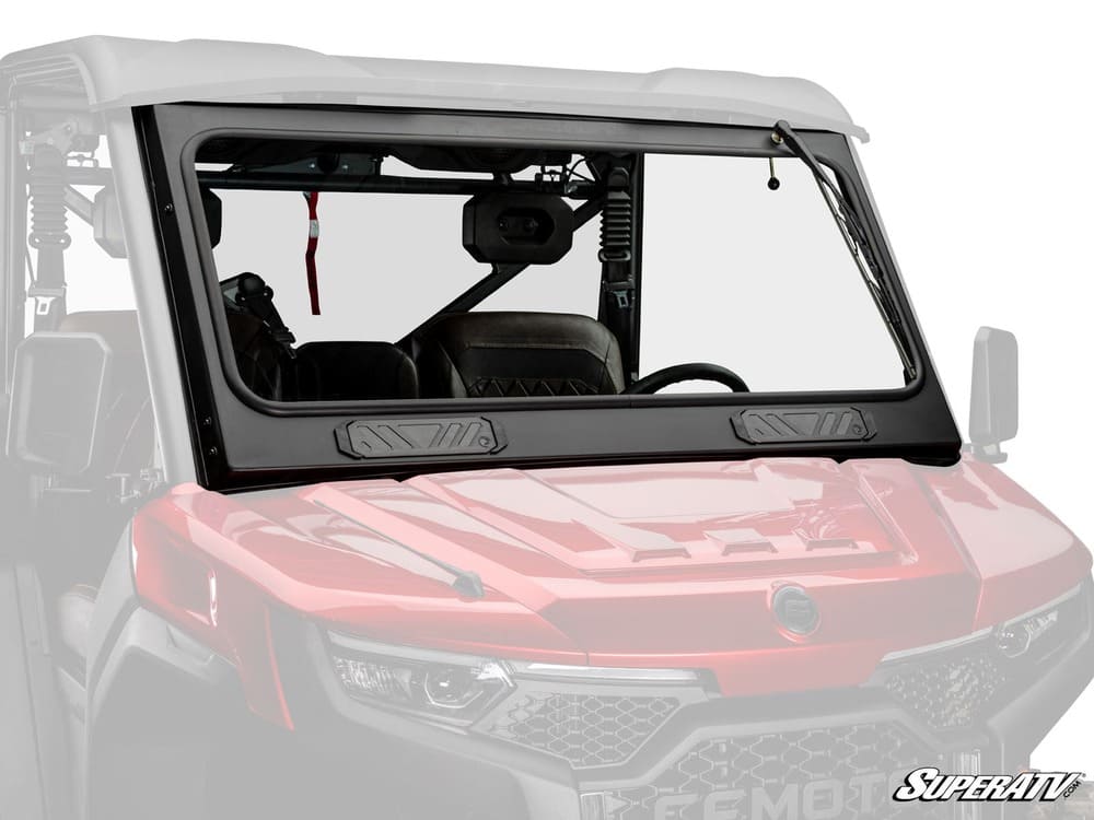 SuperATV CF Moto UForce U10 Pro Glass Windshield