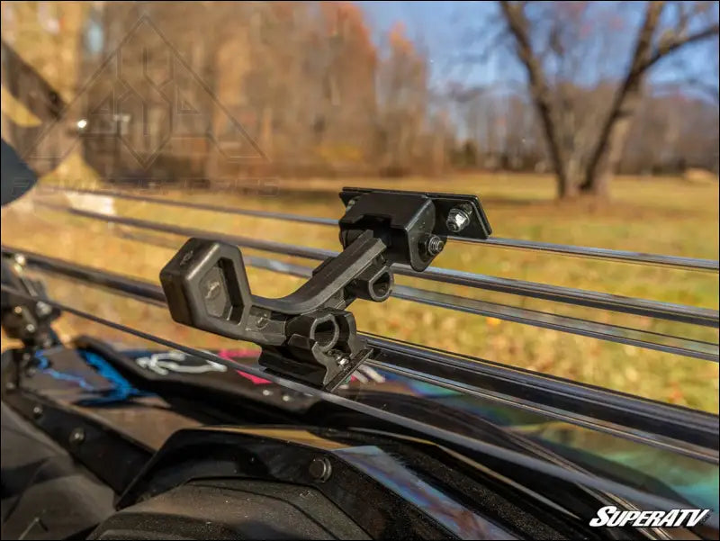 SuperATV CFMOTO UForce 500 Scratch-Resistant Flip Windshield