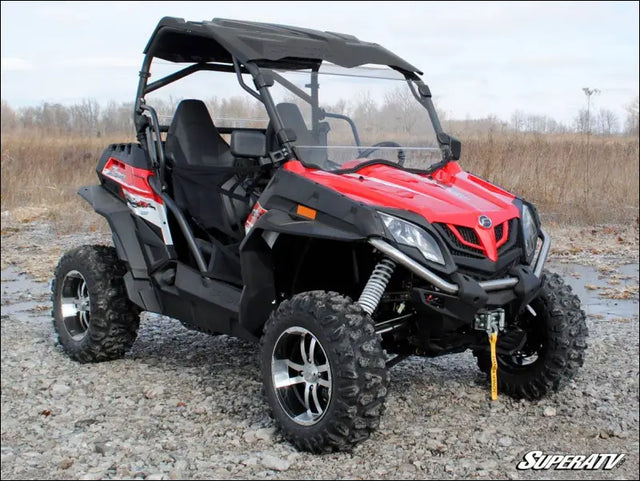 SuperATV CFMOTO ZForce 500 Scratch-Resistant Full Windshield