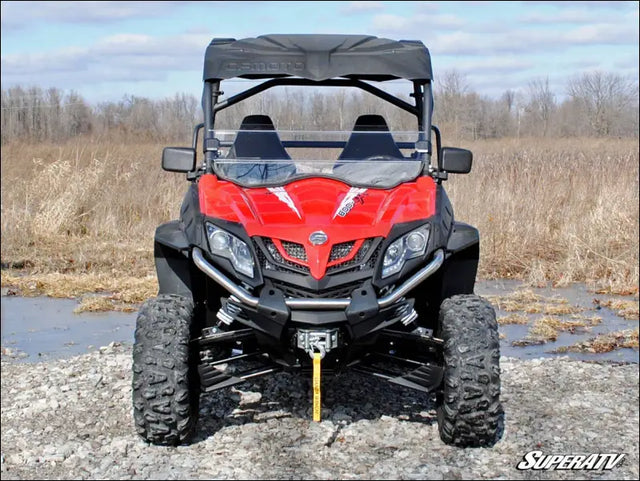 SuperATV CFMOTO ZForce 800 Scratch-Resistant Half Windshield