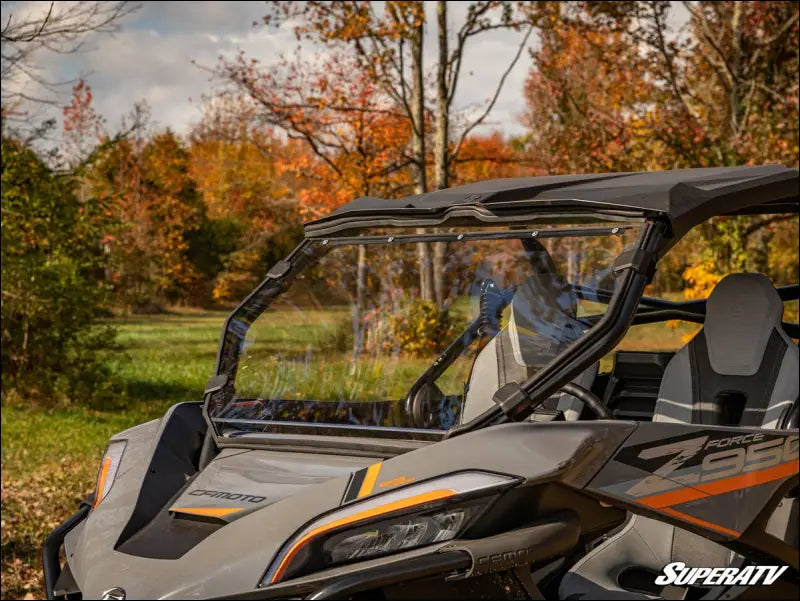 SuperATV CFMOTO ZForce 950 Scratch Resistant Full Windshield