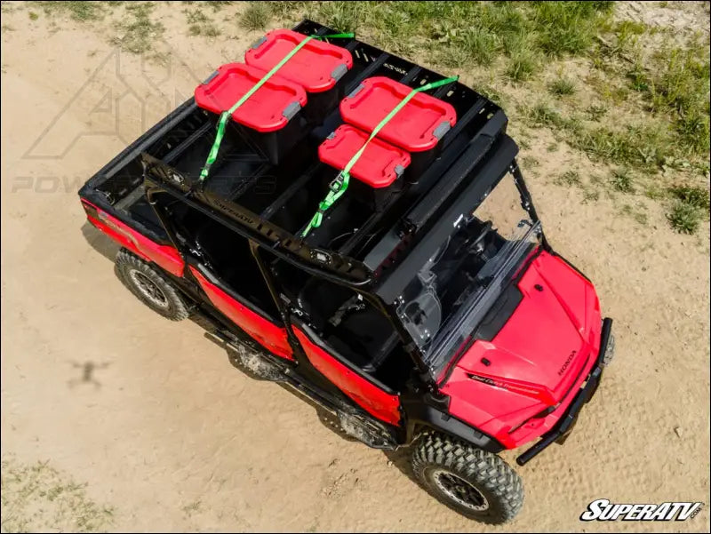 SuperATV Honda Pioneer 1000-6 Outfitter Roof Rack - Cargo Management