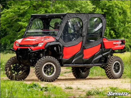 SuperATV Honda Pioneer 1000-6 Primal Soft Cab Enclosure Upper Doors - Enclosures