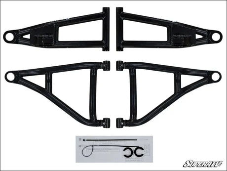 SuperATV Honda Pioneer 1000 High Clearance 1.5’’ Forward Offset A-Arms