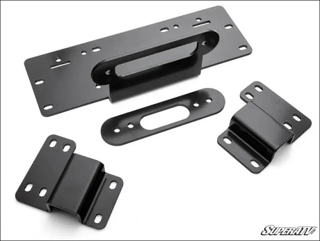 SuperATV Honda Pioneer 520 Winch Mounting Plate