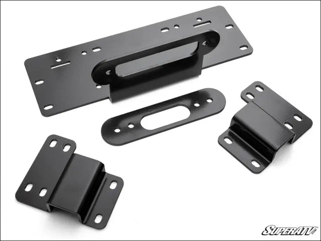 SuperATV Honda Pioneer 520 Winch Mounting Plate