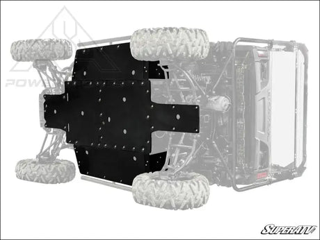SuperATV Honda Pioneer 700-4 Full Skid Plate - Plates