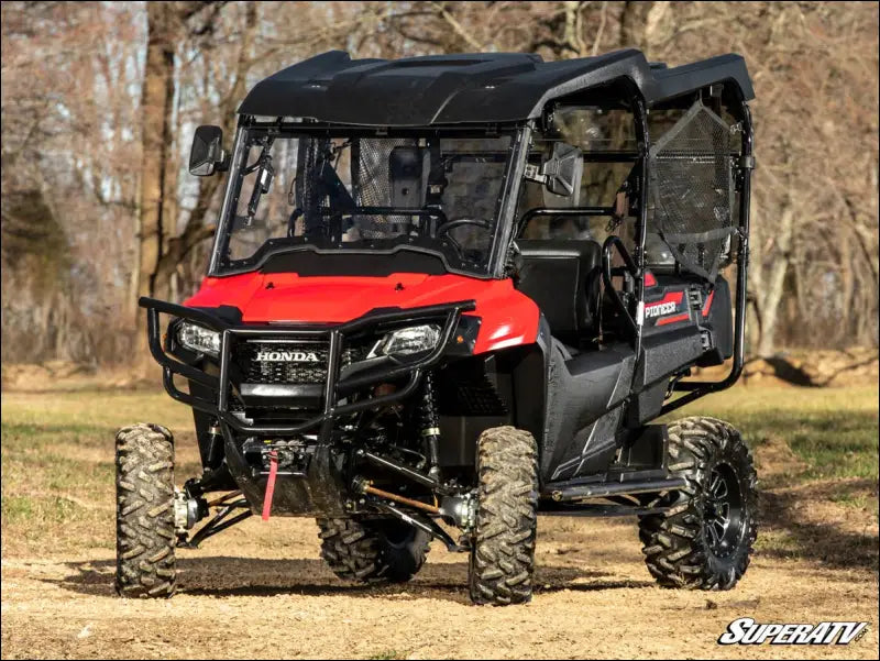 SuperATV Honda Pioneer 700 Maxdrive Power Flip Windshield