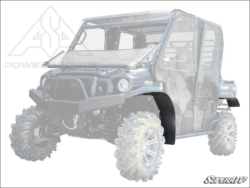 SuperATV Kawasaki Mule Pro Low Profile Fender Flares