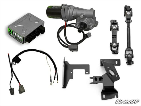 SuperATV Kawasaki Mule PRO-MX Powering Steering Kit - Power