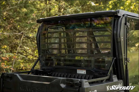 SuperATV Kawasaki Mule Pro Scratch Resistant Rear Windshield
