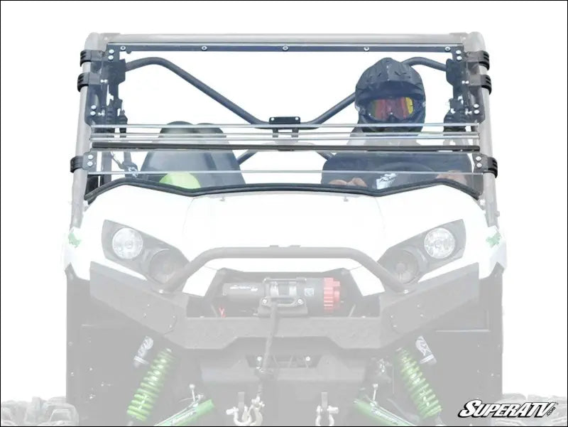 SuperATV Kawasaki Teryx 750/800 Scratch Resistant Flip Windshield