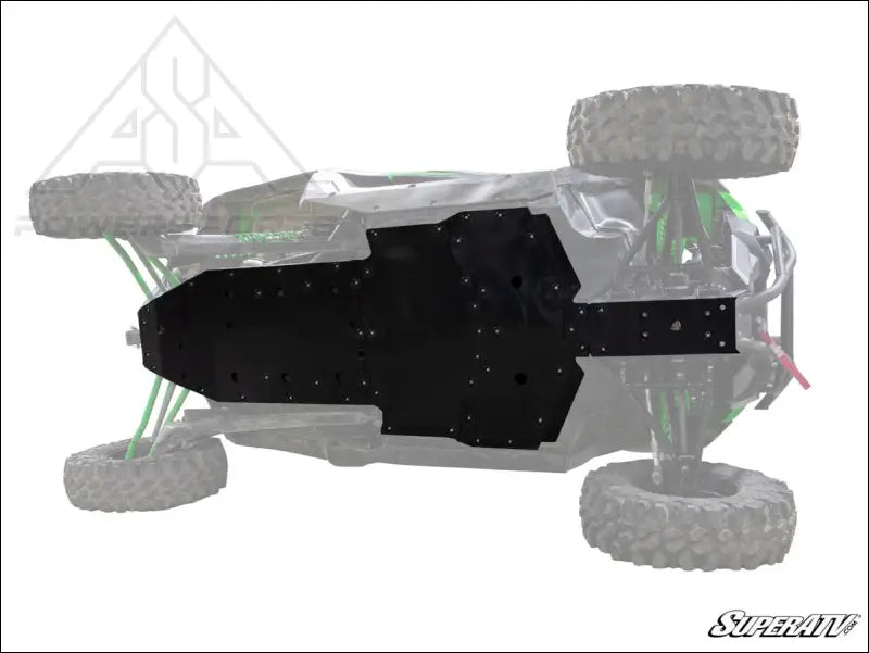 SuperATV Kawasaki Teryx KRX 1000 Full Skid Plate - Plates