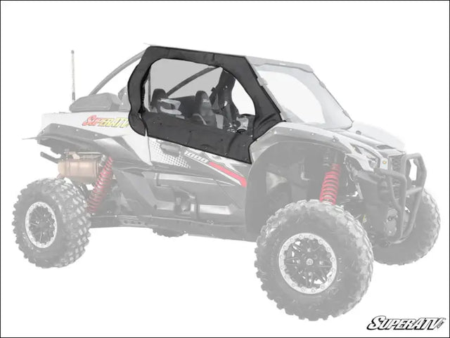 SuperATV Kawasaki Teryx KRX 1000 Primal Soft Cab Enclosure Upper Doors