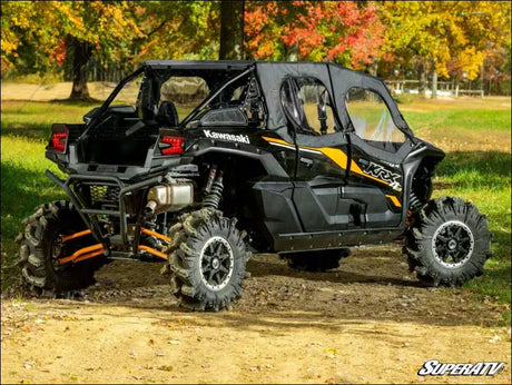 SuperATV Kawasaki Teryx KRX 4 1000 Primal Soft Cab Enclosure Upper Doors - Enclosures