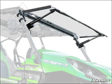 SuperATV Kawasaki Teryx Maxdrive Power Flip Windshield