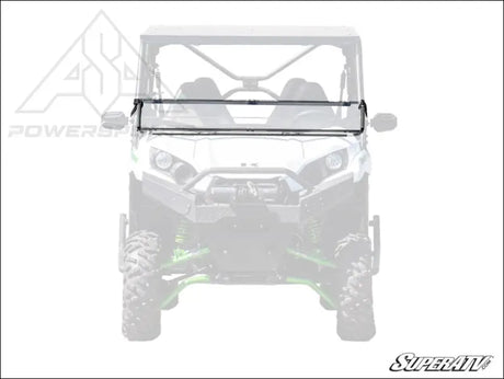 SuperATV Kawasaki Teryx Scratch Resistant Flip Down Windshield