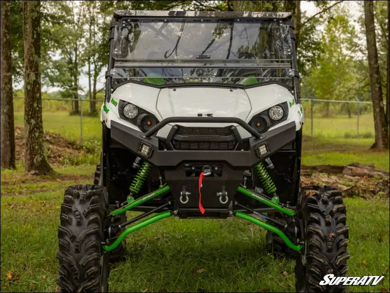 SuperATV Kawasaki Teryx Winch Ready Front Bumper - Bumpers