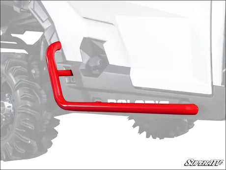 SuperATV Polaris General Heavy Duty Nerf Bars - Red