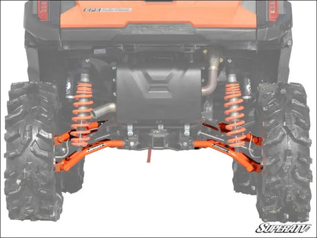 SuperATV Polaris General High Clearance 1.5’’ Rear Offset A-Arms - Orange
