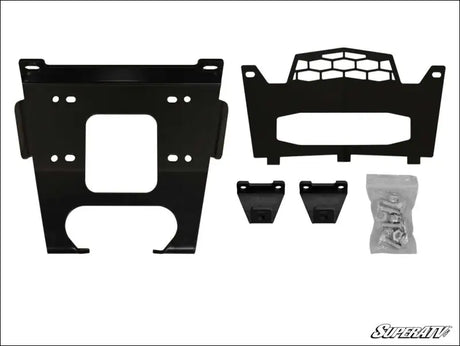 SuperATV Polaris General Winch Mounting Plate