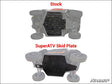 SuperATV Polaris General XP 1000 Full Skid Plate - Plates