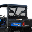 SuperATV Polaris Ranger 1000 Rear Windshields - Scratch Resistant - Light Tint - Windshield