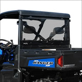 SuperATV Polaris Ranger 1000 Rear Windshields - Scratch Resistant - Light Tint - Windshield