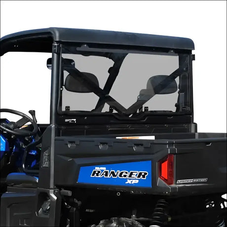 SuperATV Polaris Ranger 1000 Rear Windshields - Scratch Resistant - Light Tint - Windshield