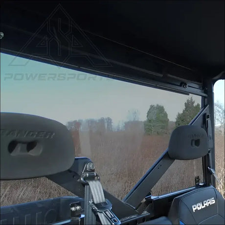 SuperATV Polaris Ranger 1000 Rear Windshields - Windshield
