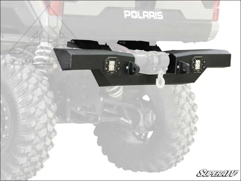 SuperATV Polaris Ranger 1000 Winch Ready Rear Bumper - Bumpers