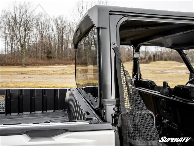 SuperATV Polaris Ranger XD 1500 Scratch-Resistant Rear Windshield
