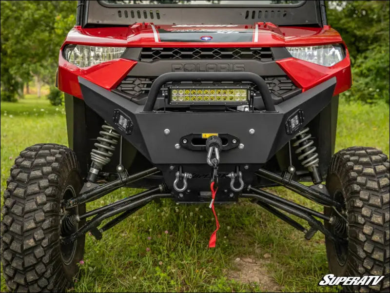 SuperATV Polaris Ranger XP 1000 12,000 LB. Winch-Ready Front Bumper - Bumpers