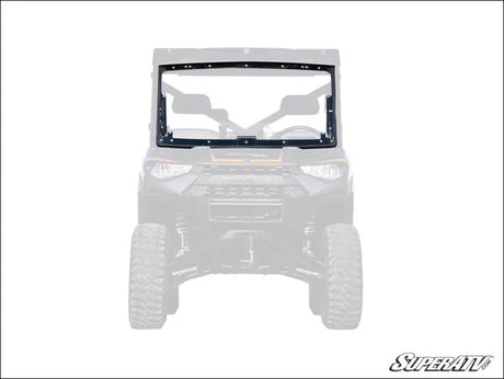 SuperATV Polaris Ranger XP 1000 Scratch Resistant Flip Windshield - NorthStar Edition Crew / 2019 +