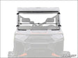 SuperATV Polaris Ranger XP Kinetic Scratch Resistant Flip Down Windshield - Polycarbonate - Clear