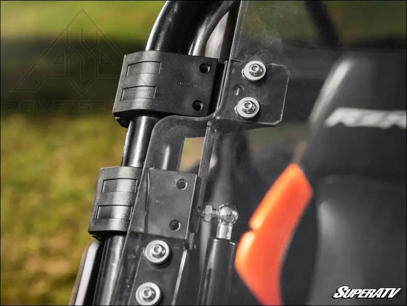 SuperATV Polaris RZR 570/800/900 Scratch Resistant Flip Windshield