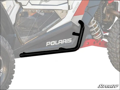SuperATV Polaris RZR 900 Heavy-Duty Nerf Bars - Wrinkle Black
