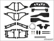 SuperATV Polaris RZR 900/RZR S 900 Conversion Kit 3‰? Lift - Long Travel