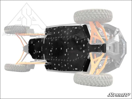 SuperATV Polaris RZR Pro R 4 Full Skid Plate - Plates