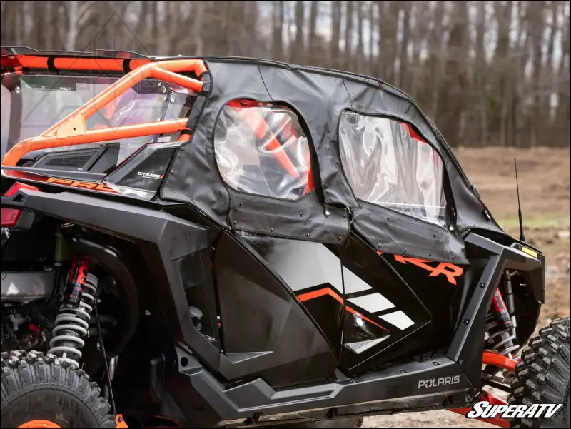 SuperATV Polaris RZR Pro R 4 Primal Soft Cab Enclosure Upper Doors - Enclosures