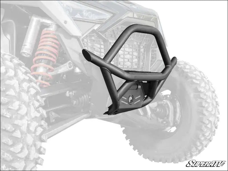 SuperATV Polaris RZR Pro R Front Bumper - Wrinkle Black - Bumpers