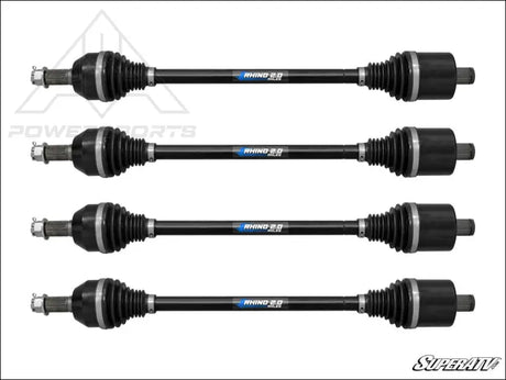 SuperATV Polaris RZR Pro R Heavy Duty Axles - Rhino 2.0