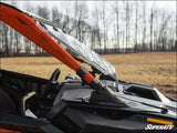 SuperATV Polaris RZR PRO R Scratch-Resistant Flip Windshield