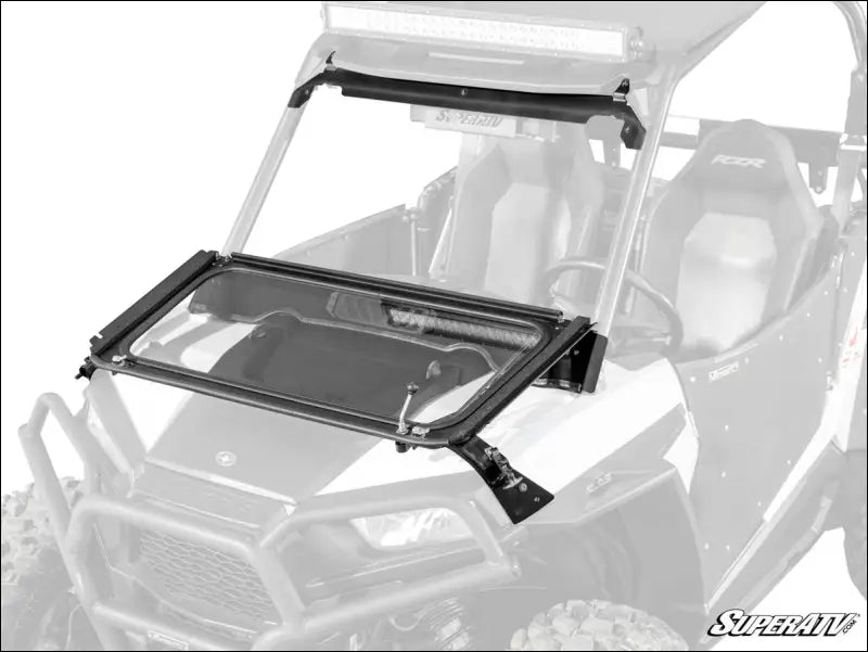 SuperATV Polaris RZR S 1000 Flip Down Glass Windshield
