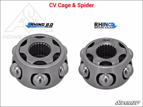 SuperATV Polaris RZR S 1000 Heavy-Duty Axle - Rhino 2.0 - Axles