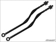SuperATV Polaris RZR S 900 Z-bend Tie Rod Kit - Replacement For Lift Kits - Rods