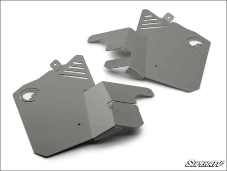 SuperATV Polaris RZR Turbo R Inner Fender Guards - Black - Flares