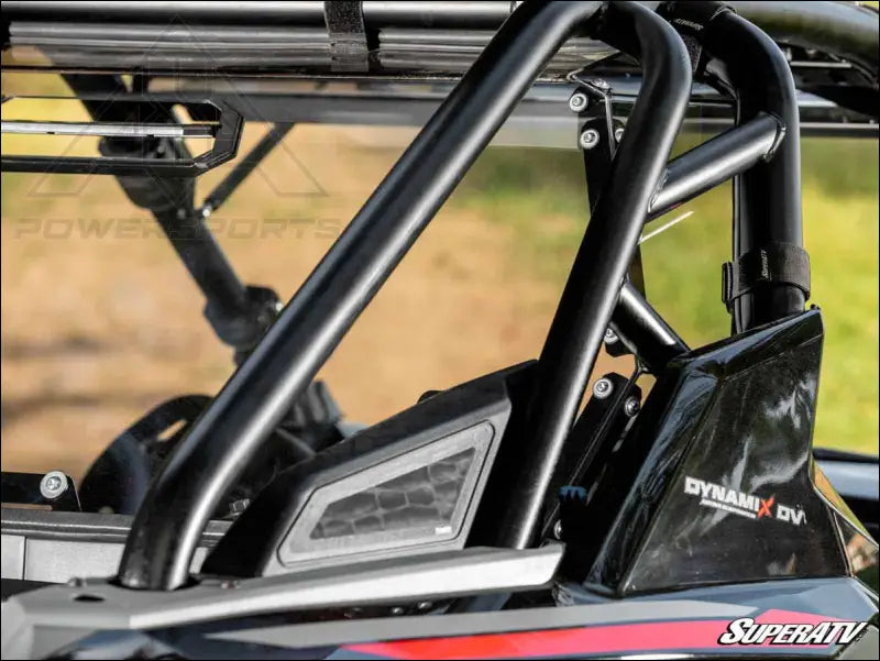 SuperATV Polaris RZR Turbo R Rear Vented Windshield
