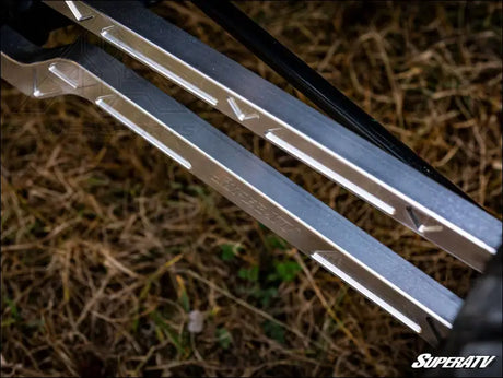SuperATV Polaris RZR Turbo S High Clearance Billet Aluminum Radius Arms - Rods